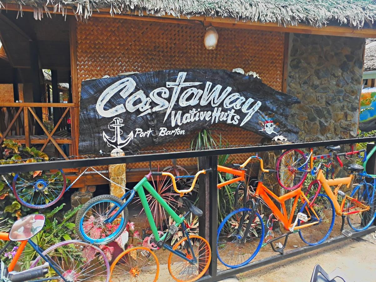 Castaway Native Huts Apartman San Vicente  Kültér fotó